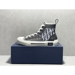 GT DIOR B23 High lack White Oblique Sneaker