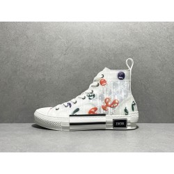 GT DIOR B23 High Kenny Scharf Multi Sneaker