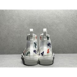 GT DIOR B23 High Kenny Scharf Multi Sneaker