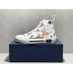 GT DIOR B23 High Kenny Scharf Multi Sneaker