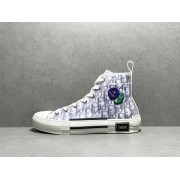 DIOR B23 High Kenny Scharf Purple Sneaker