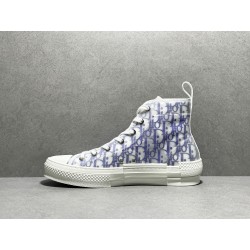 DIOR B23 High Kenny Scharf Purple Sneaker