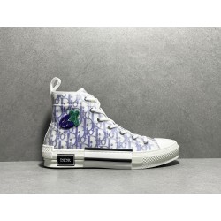 DIOR B23 High Kenny Scharf Purple Sneaker