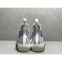 DIOR B23 High Kenny Scharf Purple Sneaker