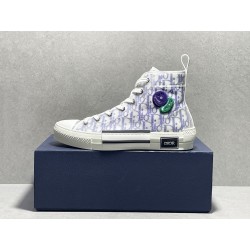 DIOR B23 High Kenny Scharf Purple Sneaker