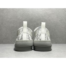 GT Dior B23 Low Top Sneaker Grey Oblique Canvas