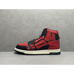 GT Amiri Skel High Top Sneakers Bred