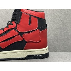 GT Amiri Skel High Top Sneakers Bred