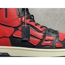 GT Amiri Skel High Top Sneakers Bred