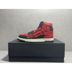 GT Amiri Skel High Top Sneakers Bred