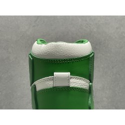 GT Amiri Skel High low Top Sneakers Green White