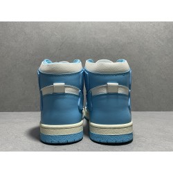 GT Amiri Skel High low Top Sneakers Powder Blue UNC