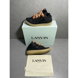 GT Lanvin Leather Curb Black