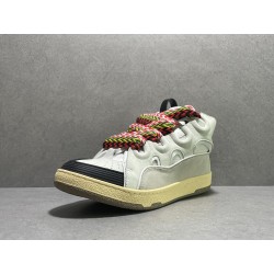 GT Lanvin Leather Curb White Ivory