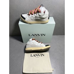 GT Lanvin Leather Curb White Ivory