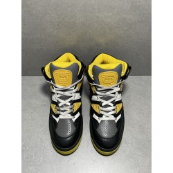 GT Gucci Basket Black Yellow Demetra Sneaker