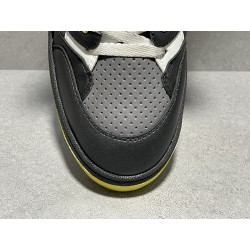 GT Gucci Basket Black Yellow Demetra Sneaker