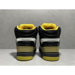 GT Gucci Basket Black Yellow Demetra Sneaker