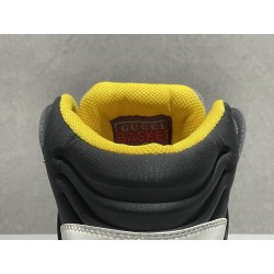 GT Gucci Basket Black Yellow Demetra Sneaker