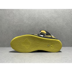 GT Gucci Basket Black Yellow Demetra Sneaker