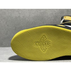 GT Gucci Basket Black Yellow Demetra Sneaker