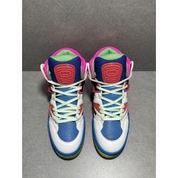 GT Gucci Basket Pink Green Demetra Sneaker