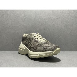 GT Gucci 100 GG Canvas Rhyton Sneaker ‎