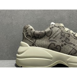 GT Gucci 100 GG Canvas Rhyton Sneaker ‎