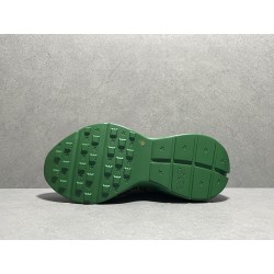 GT Gucci 100 GG Canvas Rhyton Green Sneaker  ‎