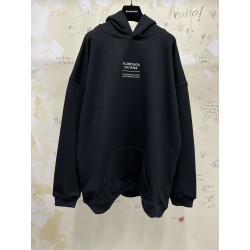 Balenciaga Couture Black Hoodie