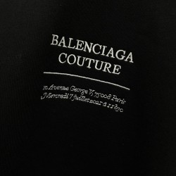 Balenciaga Couture Black Hoodie