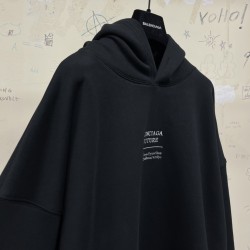 Balenciaga Couture Black Hoodie