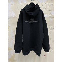 Balenciaga Couture Black Hoodie