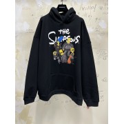 Balenciaga Simpsons Black Hoodie