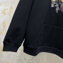 Balenciaga Simpsons Black Hoodie