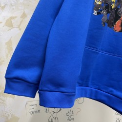 Balenciaga Simpsons Blue Hoodie