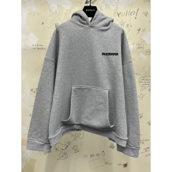 GT Balenciaga Turn Wide Fit Hoodies Grey 674986TLVB41167