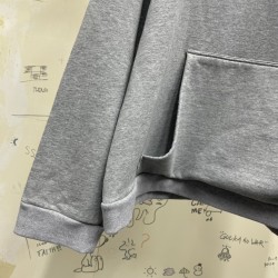 GT Balenciaga Turn Wide Fit Hoodies Grey 674986TLVB41167