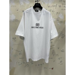 GT Balenciaga BB Pixel Tee White