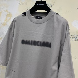 GT Balenciaga Burry logo Tee Grey