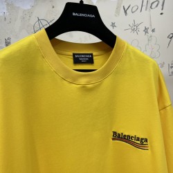 GT Balenciaga Coke Political Campaign Yellow 641675TKVJ17442