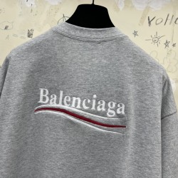 GT Balenciaga Coke Political Campaign Grey Tee