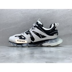 GT Balenciaga Clear Sole White Black