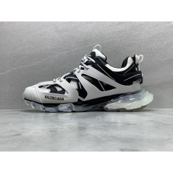 GT Balenciaga Clear Sole White Black