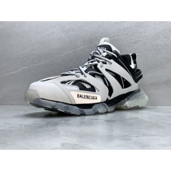 GT Balenciaga Clear Sole White Black