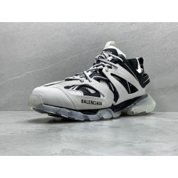 GT Balenciaga Clear Sole White Black