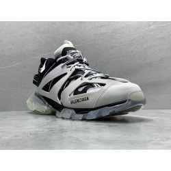 GT Balenciaga Clear Sole White Black