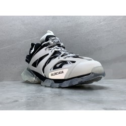 GT Balenciaga Clear Sole White Black