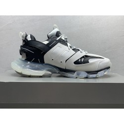 GT Balenciaga Clear Sole White Black