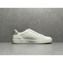 GT Gucci Ace Perforated Interlocking G White Grey